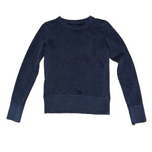 Converse Grey/Blue Crewneck Sweater - Size XS